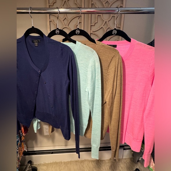 Four Crew Jackie Lightweight Marino Wool cardigan